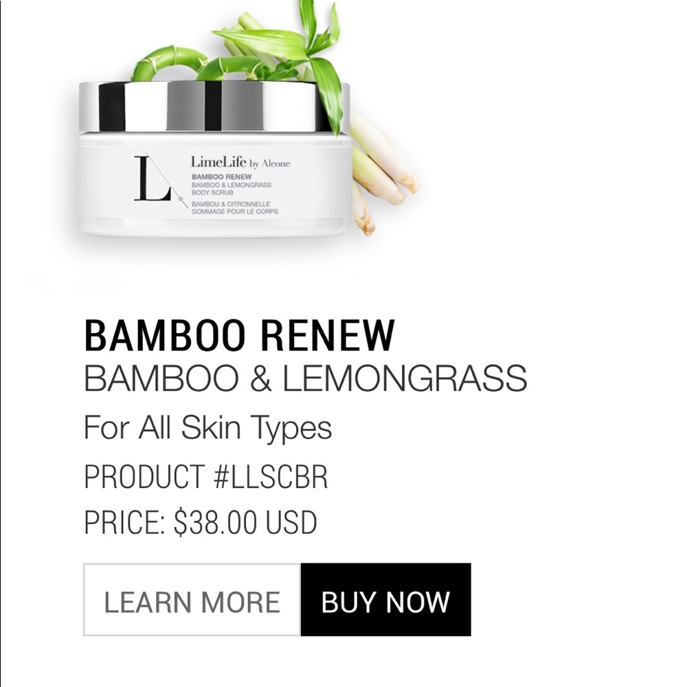 LimeLight by Alcone Bamboo Renew Body Scrub